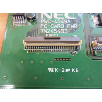 NEC PWC-4549 PWB 7N245493 PWC-4549A PC-Card PWB - Used
