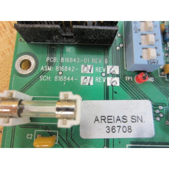 Areias 816843-01 Power Control Bd 81684301 - Used