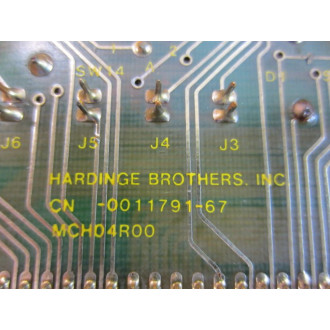 Hardinge Brothers CN-0011791-67 Circuit Bd MCH04R00 CN001179167 - Used