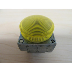 Siemens 3SB3 501-6BA30 Yellow 3SB35016BA30 wBase & Clip