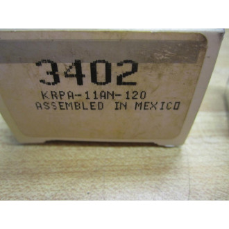 Potter & Brumfield KRPA-11AN-120V Relay KRPA-11AN-120