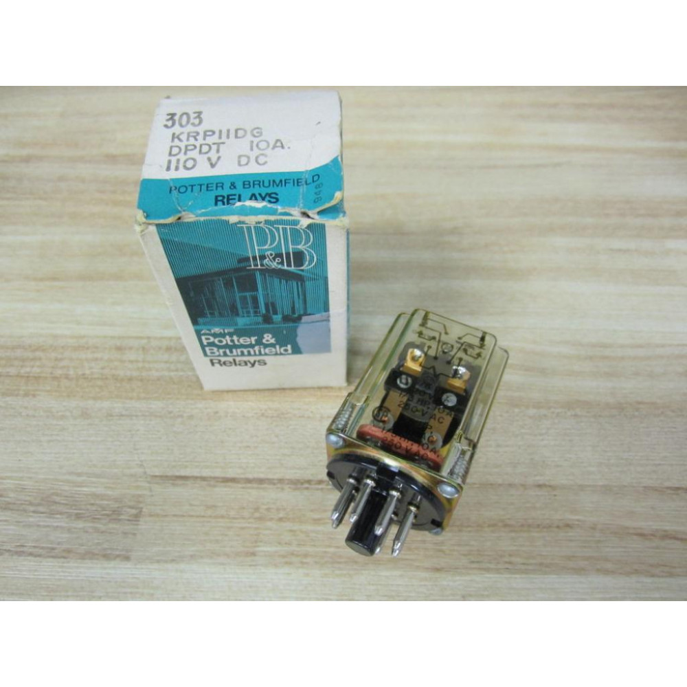 Potter & Brumfield KRP11DG-110V DC Relay KRP11DG-110VDC