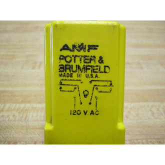 Potter & Brumfield CDB 38-70003 Relay 0.1 - 10 Seconds 120VAC - Used