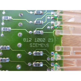 Siemens 812-1060-03 Circuit Board 812106003 Alt.Configuration - Used