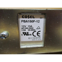 Cosel PBA150F-12 Power Supply PBA150F12 - Used
