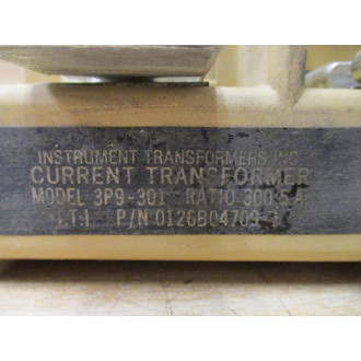 EatonCutler-Hammer 3P9-301 Current Transformer 42-3564 - Used
