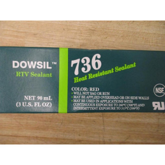 Dowsil 736 RTV Sealant (Pack of 3)