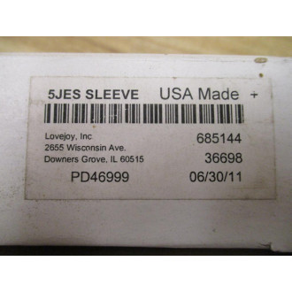 Lovejoy 5JES Split Coupling Sleeve (Pack of 2)