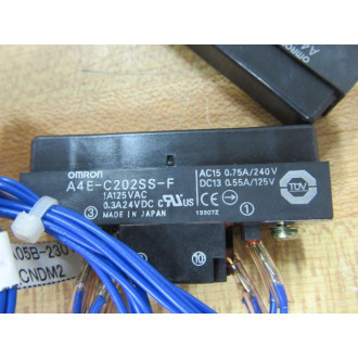 Fanuc A05B-2301-D014 Omron Switch Assembly A4E-C202SS-F - New No Box