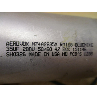 Aerovox M74A2835M Capacitor 35µF 280V - Used