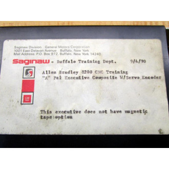 Allen Bradley 8000 MBC Bubble Memory Program Executive 8000MBC - Used