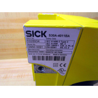 Sick S30A-4011BA Safety Laser Scanner S30A4011BA - Used