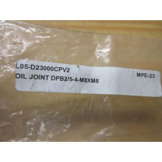 Leadwell DPB25-4-M8XM8 Oil Joint MPE-23