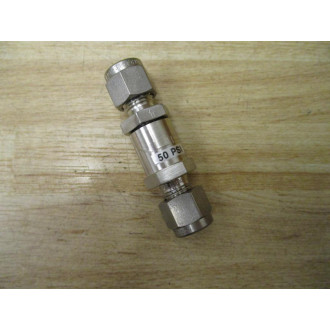 Swagelok Nupro SS-4C-50 Poppet Check Valve SS4C50
