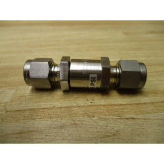 Swagelok Nupro SS-4C-50 Poppet Check Valve SS4C50