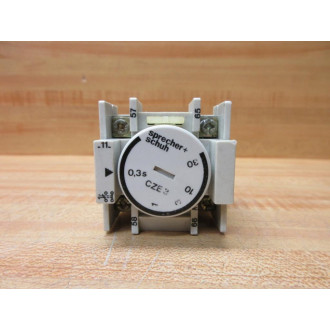Sprecher + Schuh CZE3-30S Timer CZE3-11-0.3-30S - Used