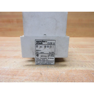 Sprecher + Schuh CZE3-30S Timer CZE3-11-0.3-30S - Used