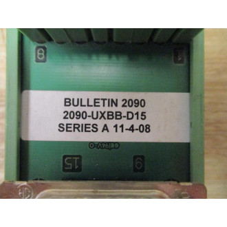 Allen Bradley 2090-UXBB-D15 Breakout Board 2090UXBBD15 - New No Box