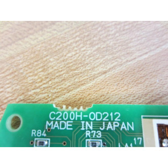 Omron 2390543-9D C200H-OD212 Output Module PWB 23905439D - Used