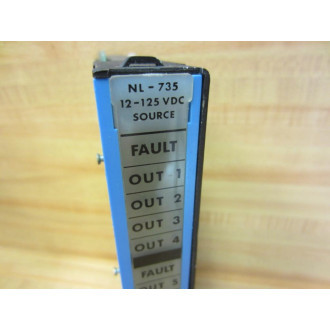 Westinghouse NL-735 12-125 VDC Output Module NL735 - Used