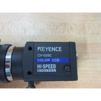 Keyence CV-035C Color CCD Camera CV035C - Used