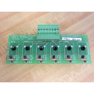 Triangle Package 90WB8028AM Six Valve Board Rev. 00 - New No Box