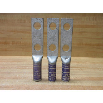Burndy YA28-2N Compression Lug YA282N (Pack of 3) - New No Box