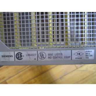 Siemens 505-6516 16-Slot PLC Rack 5056516 - New No Box