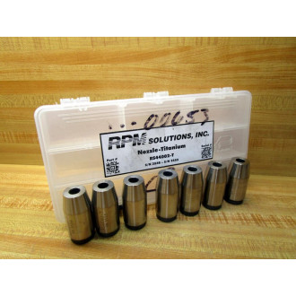 RPM Solutions RS44002-T Titanium Nozzle RS44002T (Pack of 7)