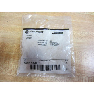 Allen Bradley 800MR-N20R Red Pushbutton Cap 800MRN20R