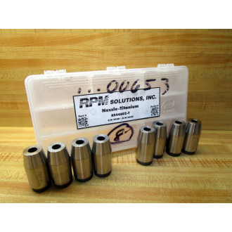 RPM Solutions RS44002-T Titanium Nozzle RS44002T (Pack of 8)