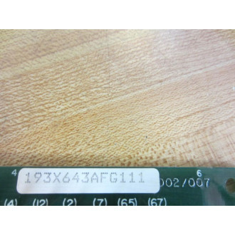 General Electric 193X643AFG111 GE Statotrol Control Bd 36A357934AB - New No Box