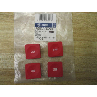 General Electric P9ASBGR201 Cema Button Cap (Pack of 4)