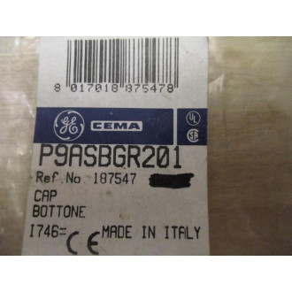 General Electric P9ASBGR201 Cema Button Cap (Pack of 4)