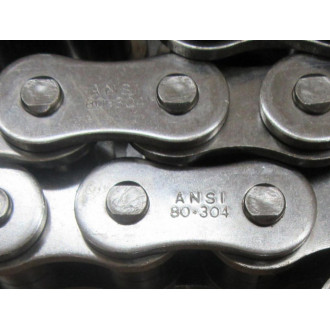 80.304 Roller Chain 10' Feet - New No Box