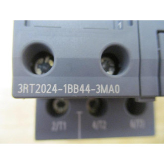 Siemens 3RT2024-1BB44-3MA0 Power Contactor 3RT20241BB443MA0 - New No Box