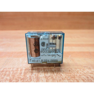 Finder 40.61.9.024.0000-24VDC Relay 40.61.9.024.0000-24V DC - New No Box