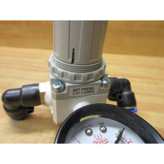 Mindman MAR200-8A Pressure Regulator MAR2008A - Used