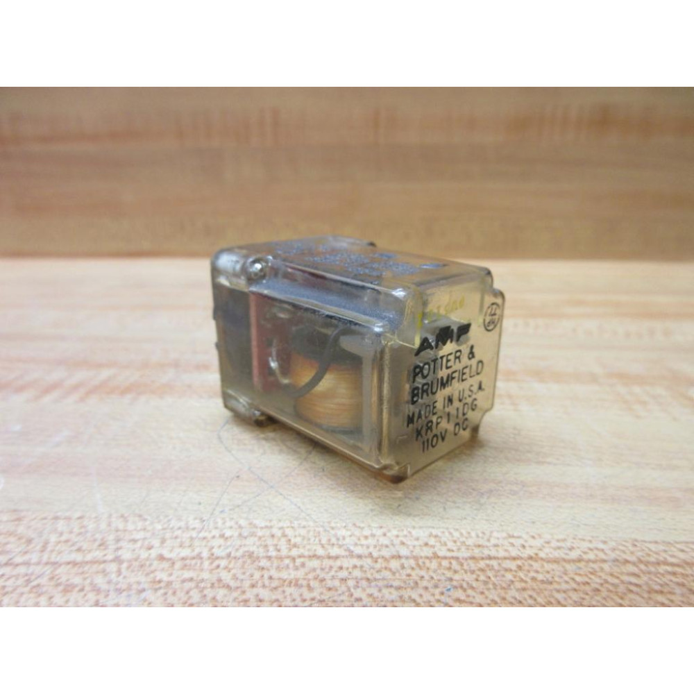 Potter & Brumfield KRP11DG-110V DC Relay KRP11DG-110 VDC - Used