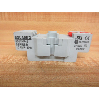 Square D 8501-NR42 Relay Socket 8501NR42 Series B - New No Box