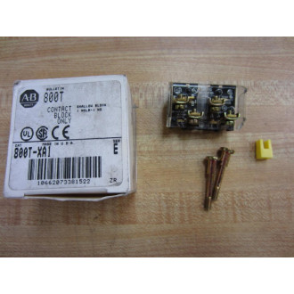 Allen Bradley 800T-XA1 Contact Block  800TXA1