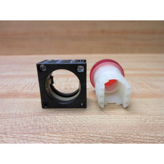 Siemens 3SB3 001-6BA20 Red Button 3SB30016BA20 wBase