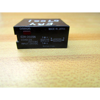 Omron G3R-202SN Solid State Relay G3R202SN - Used