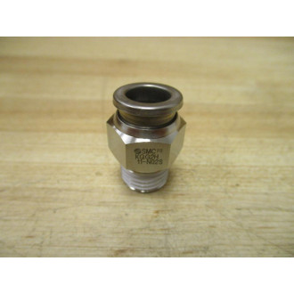 SMC KQG2H11-N02S Male Push To Connect Fitting KQG2H11N02S (Pack of 3)