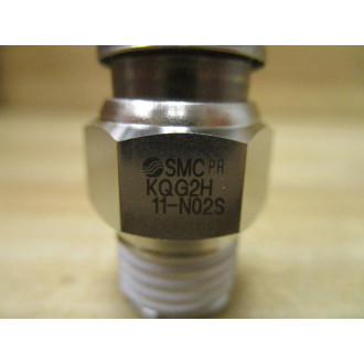 SMC KQG2H11-N02S Male Push To Connect Fitting KQG2H11N02S (Pack of 3)