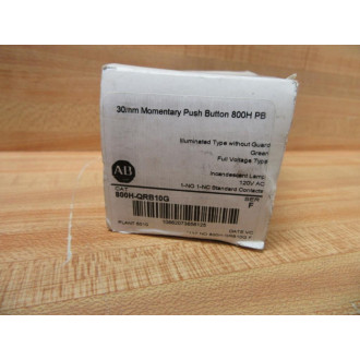 Allen Bradley 800H-QRB10G Push Button 800HQRB10G