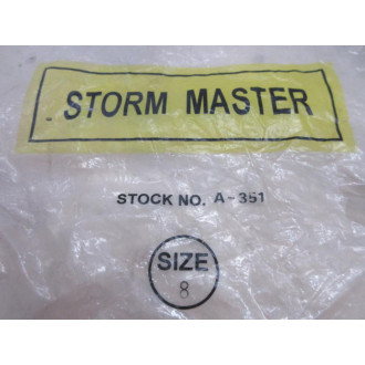 Storm Master A351-08 Servus Overshoe Boots Size 8 A-351