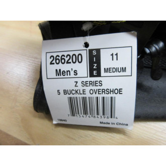 LaCrosse 266200 5 Buckle Overshoe Boot Size 11, 26620011