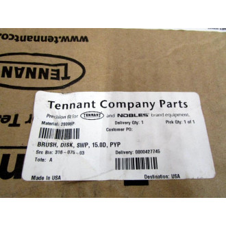 Tennant 28096P Disk Brush 15"