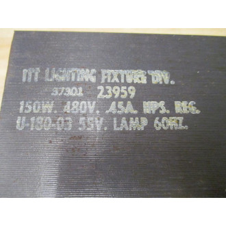 ITT 23959 Transformer 37301 - New No Box